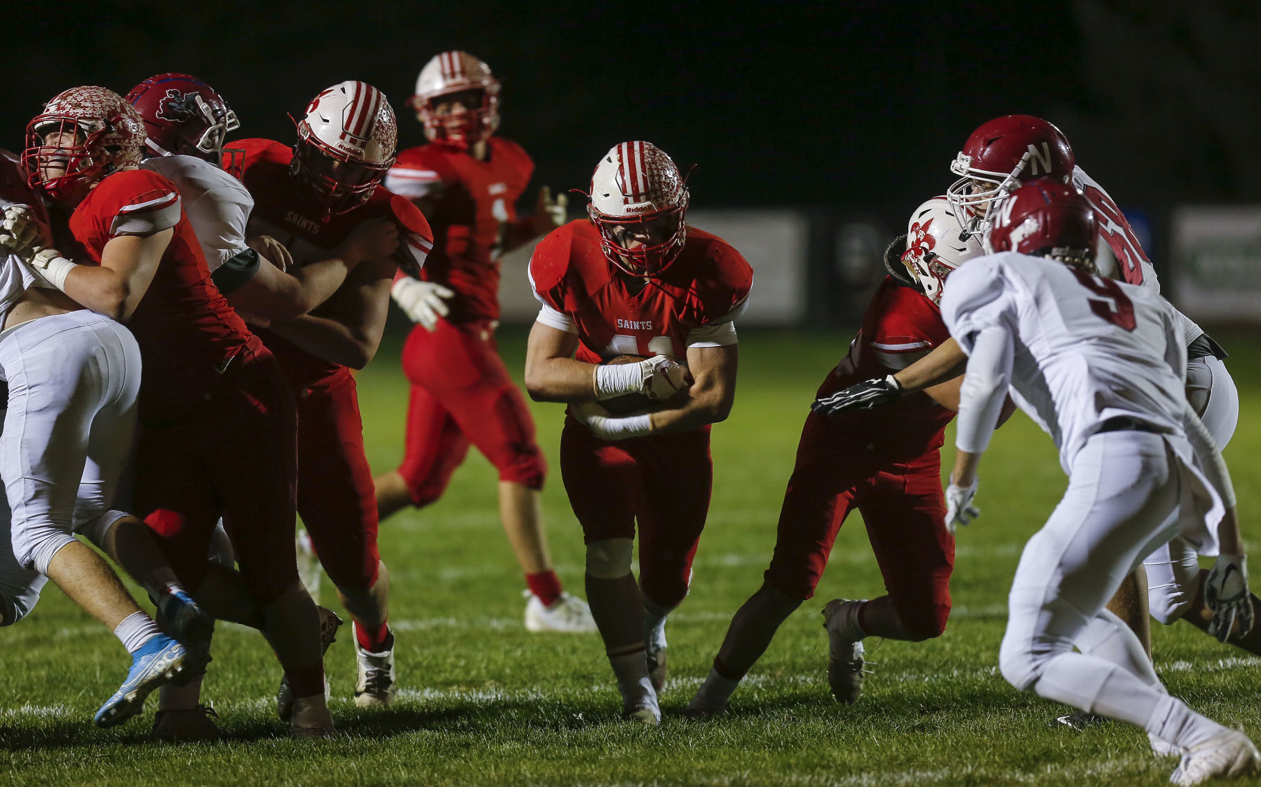 FBall Saint Ansgar vs. Newman 15